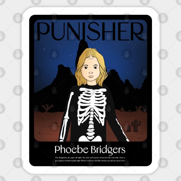 Phoebe Bridgers - Punisher album illustration Sticker by MiaouStudio
